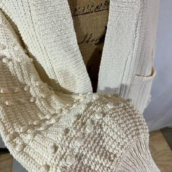 Madewell Cream Women's Cardigan Sweater - Picture 3 of 7